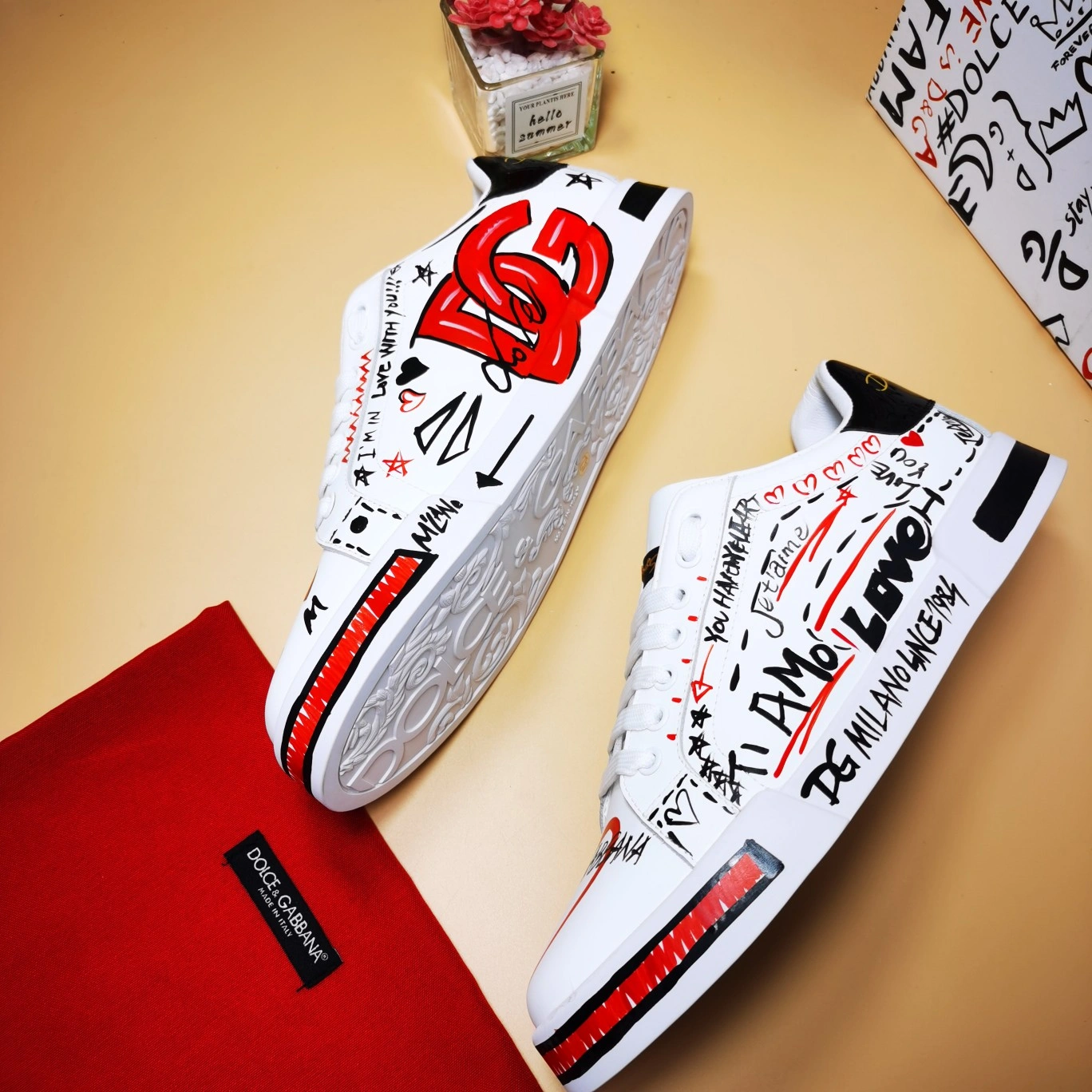 Elegant Men Women D*G LOW Sneaker 20230726- 6056