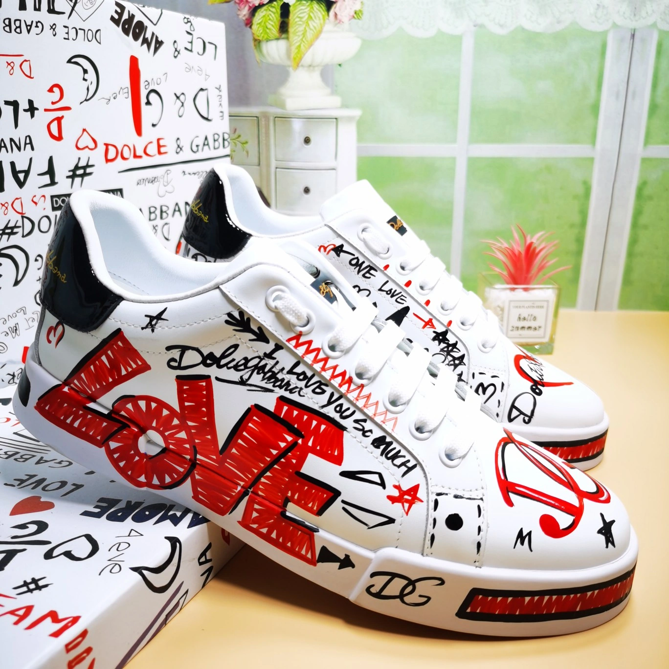 Elegant Men Women D*G LOW Sneaker 20230726- 6056
