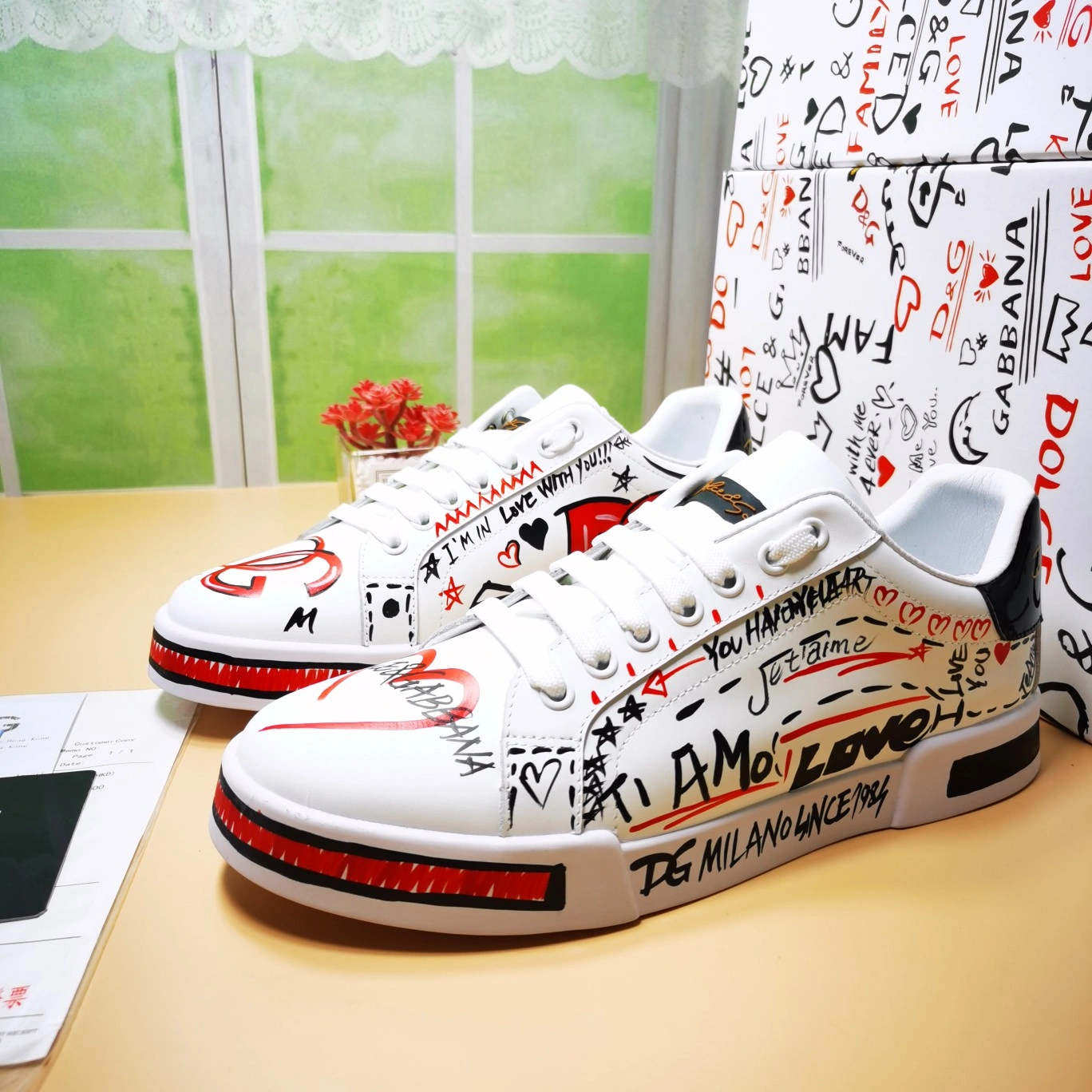 Elegant Men Women D*G LOW Sneaker 20230726- 6056