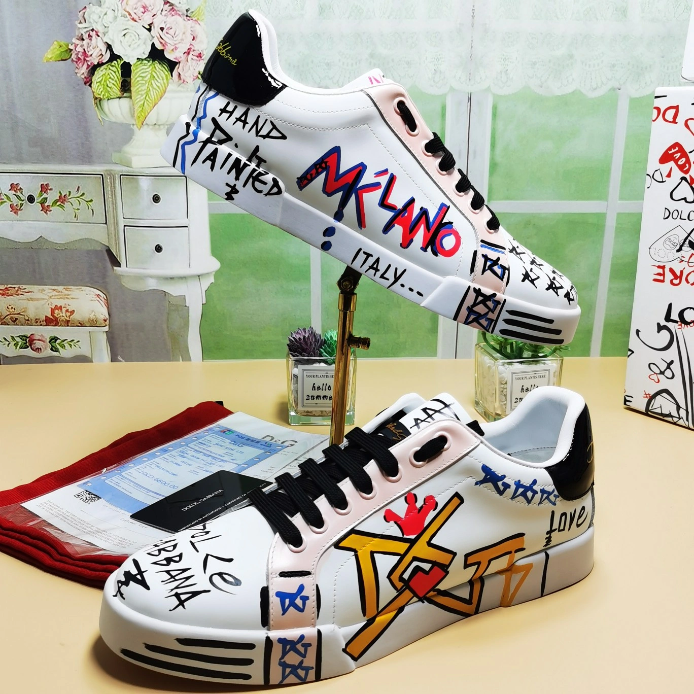 WrinkleFree Men Women D*G LOW Sneaker 20230726- 6055