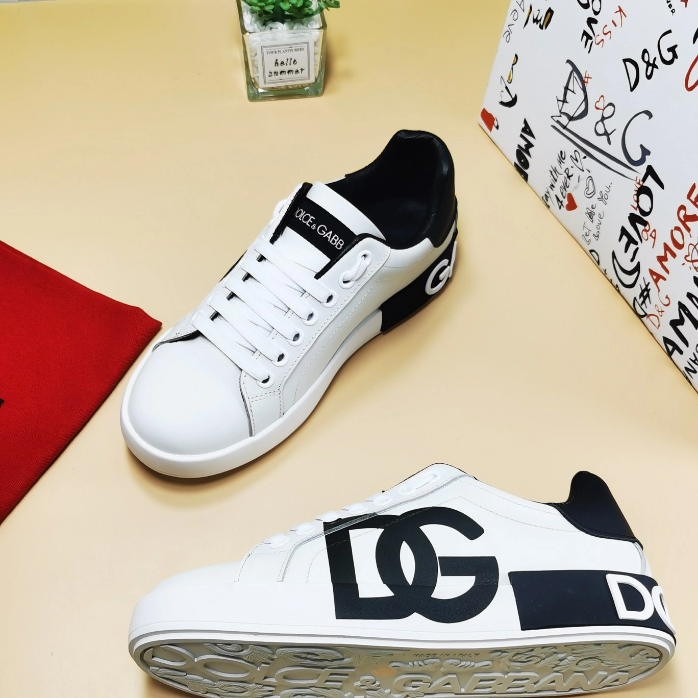 ComfortFit Men Women D*G LOW Sneaker 20230726- 6051