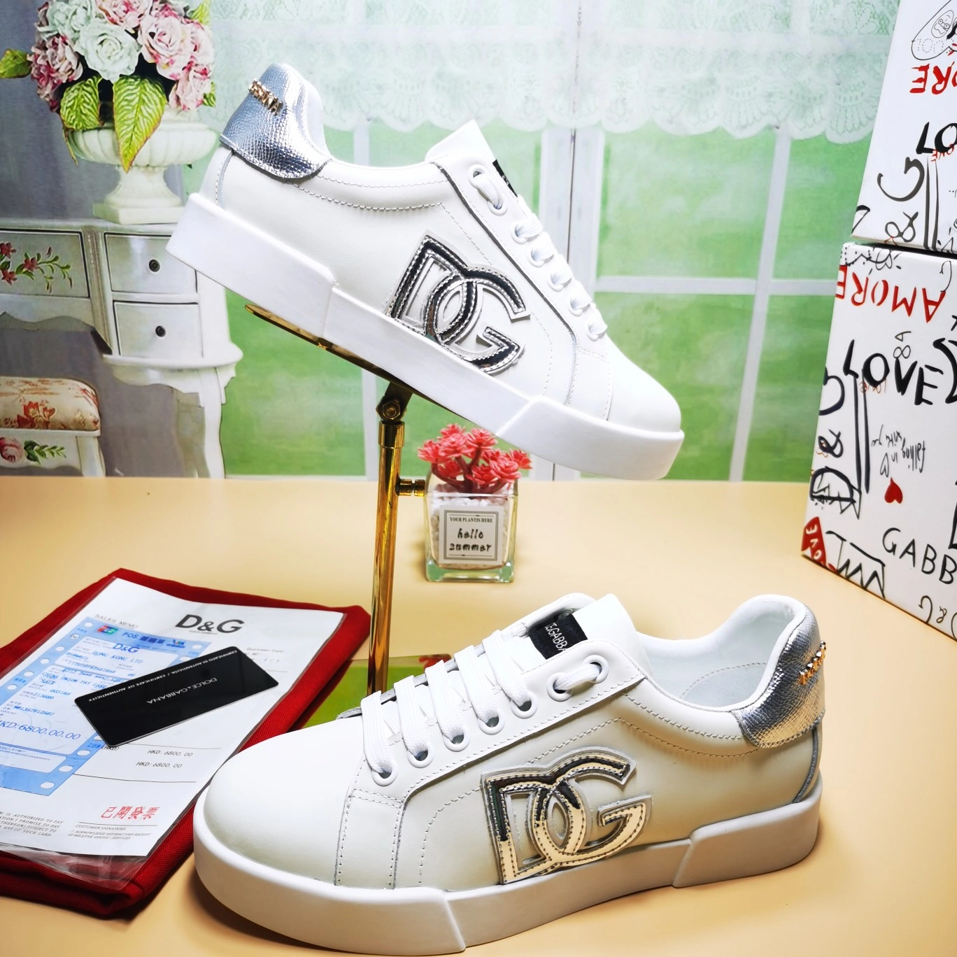 OnTrend Men Women D*G LOW Sneaker 20230726- 6048