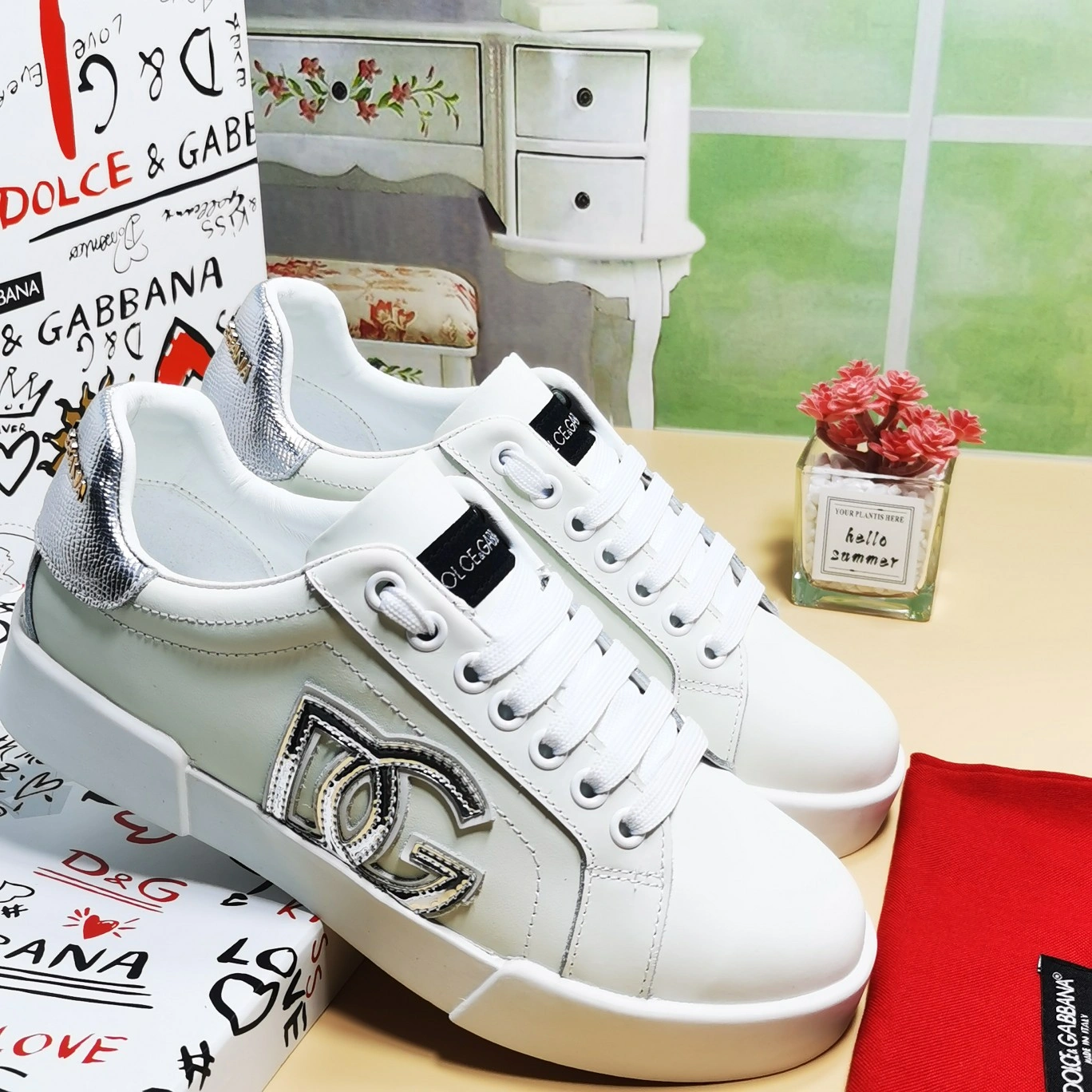 OnTrend Men Women D*G LOW Sneaker 20230726- 6048