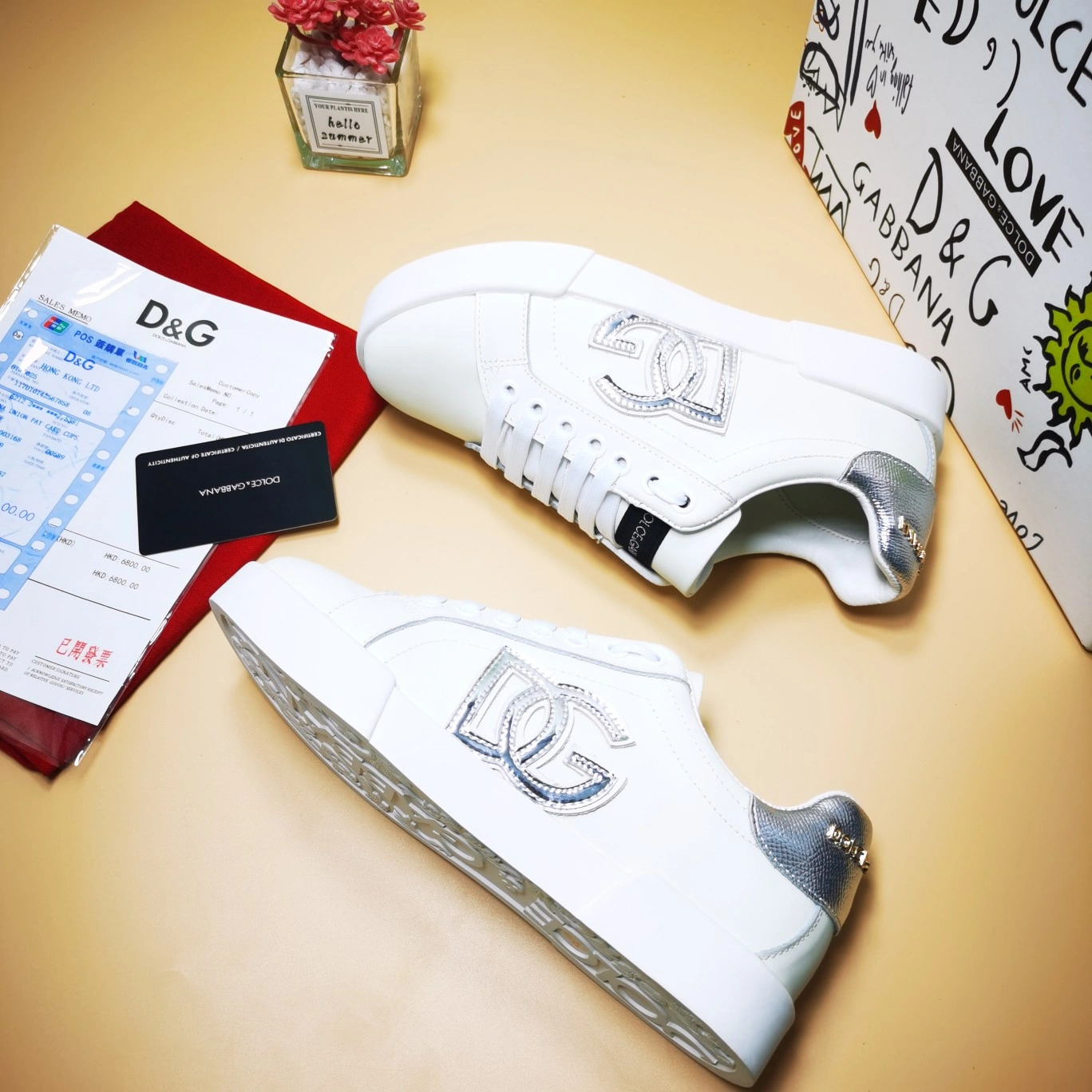 OnTrend Men Women D*G LOW Sneaker 20230726- 6048