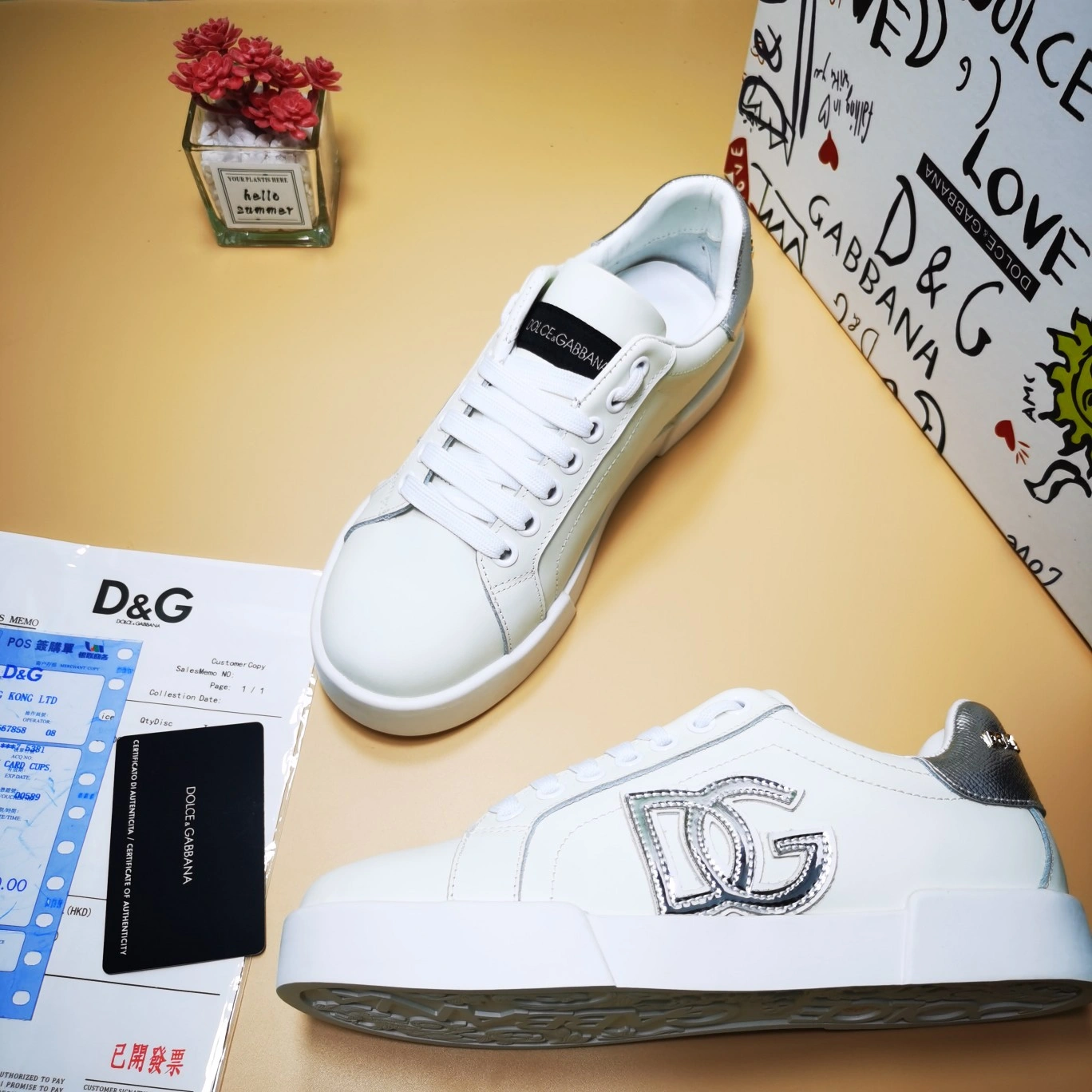 OnTrend Men Women D*G LOW Sneaker 20230726- 6048