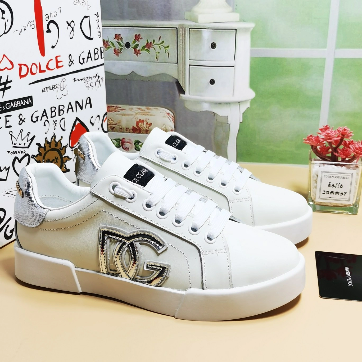 OnTrend Men Women D*G LOW Sneaker 20230726- 6048