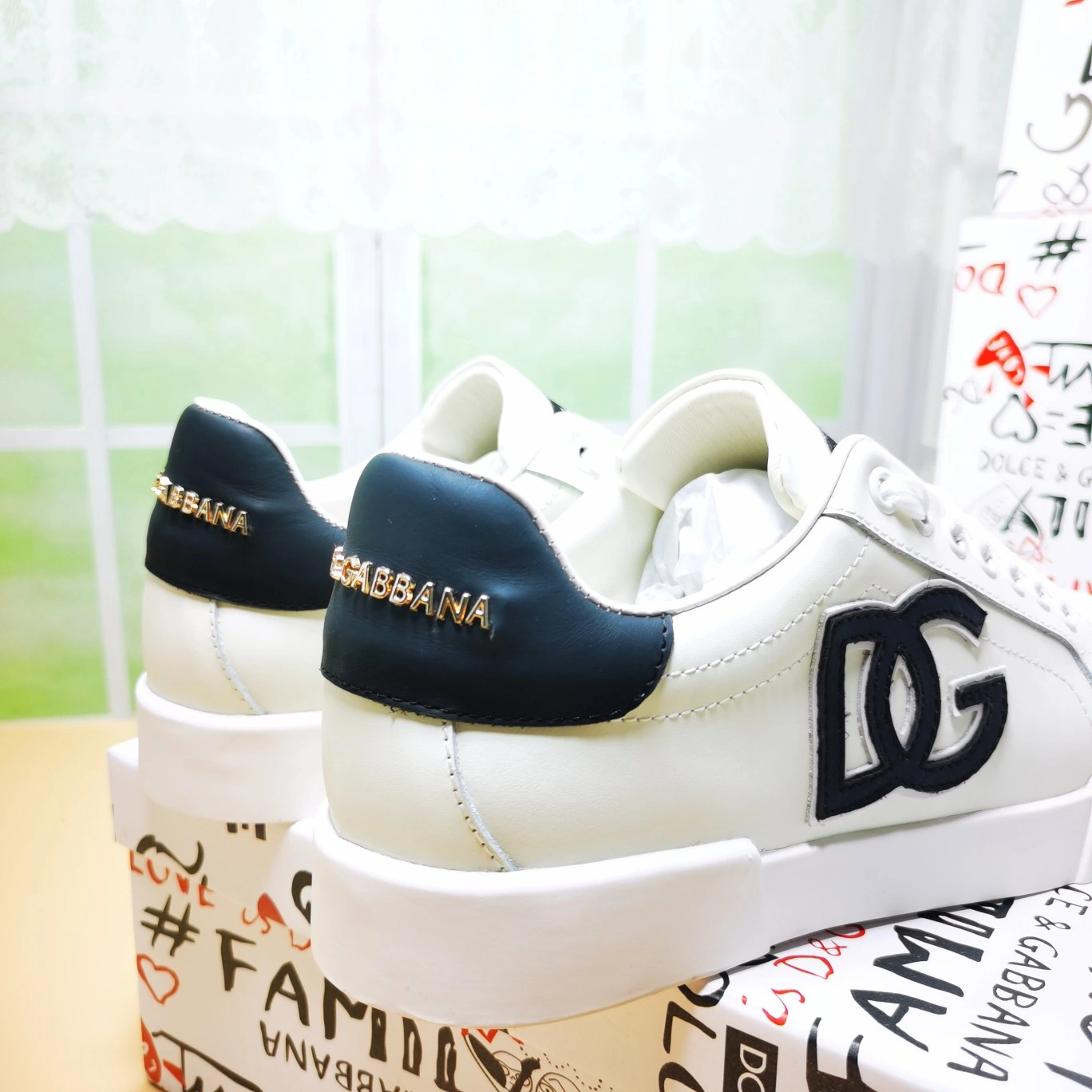 Stretchable Men Women D*G LOW Sneaker 20230726- 6047