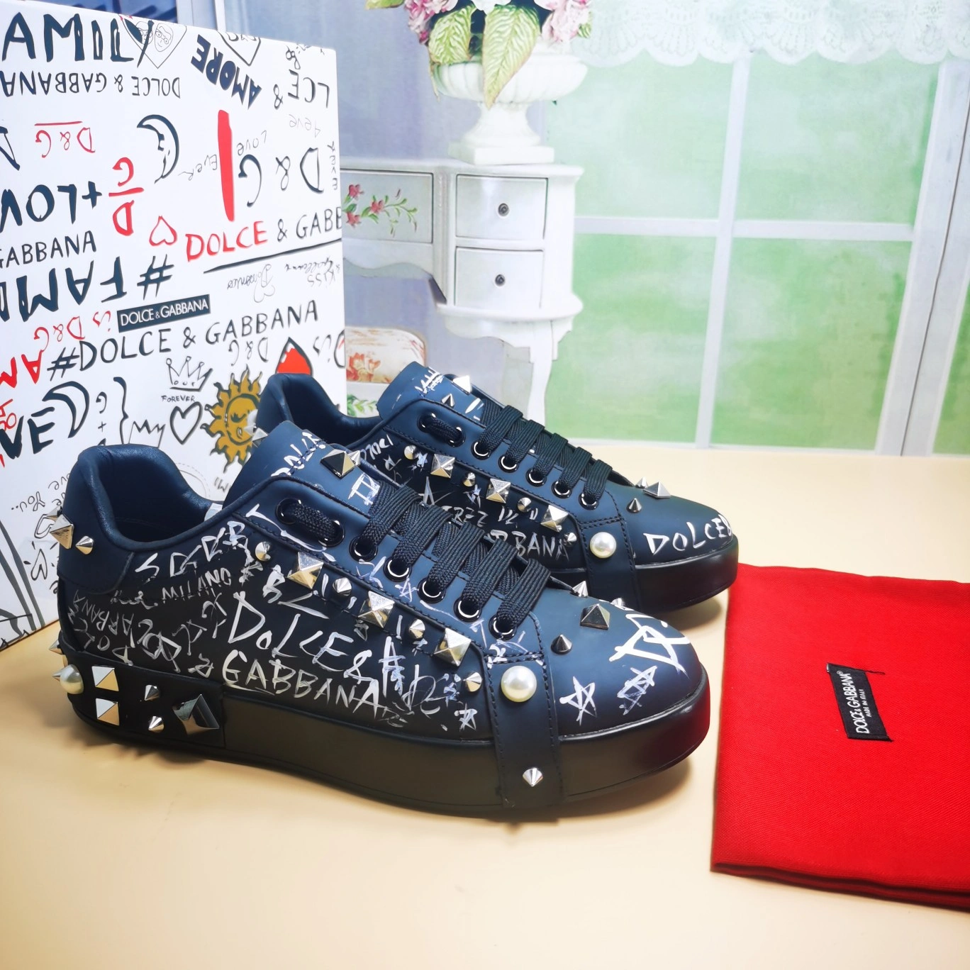 Stylish Men Women D*G LOW Sneaker 20230726- 6045