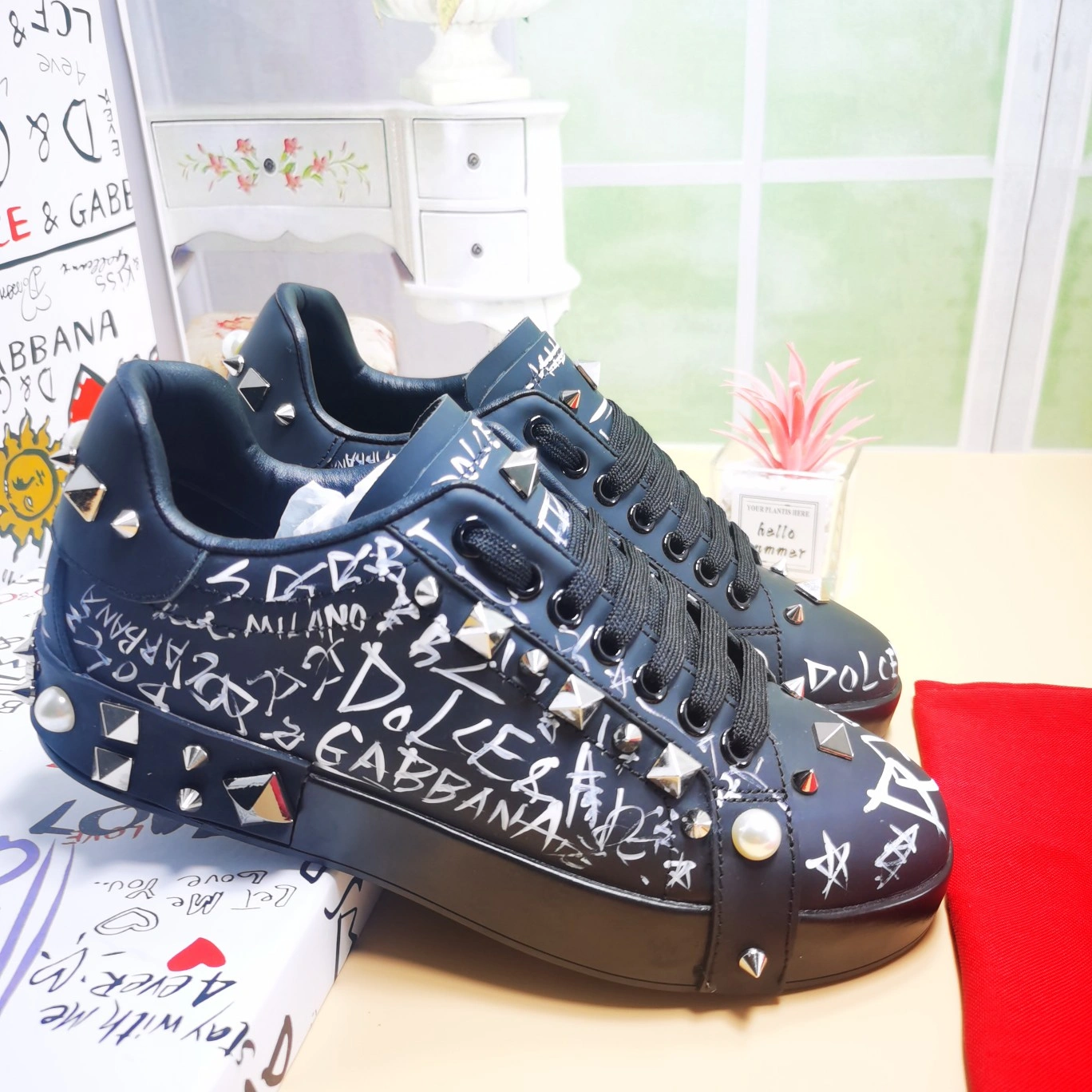 Stylish Men Women D*G LOW Sneaker 20230726- 6045