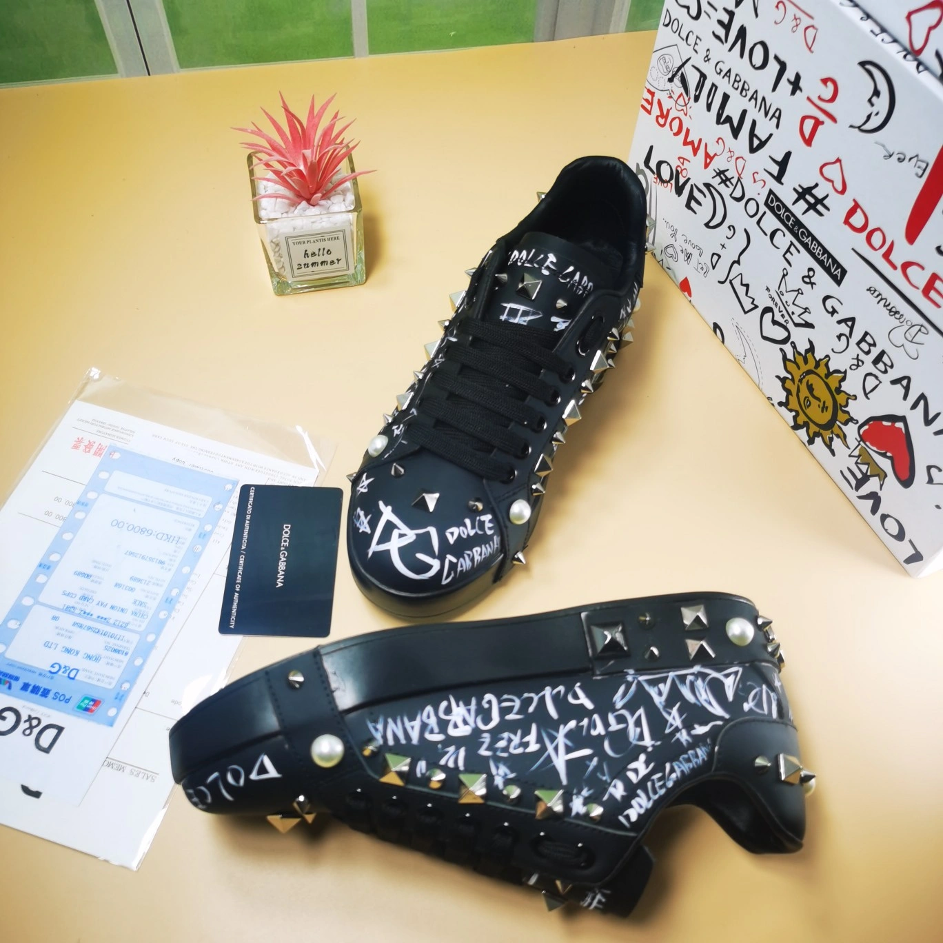 Stylish Men Women D*G LOW Sneaker 20230726- 6045