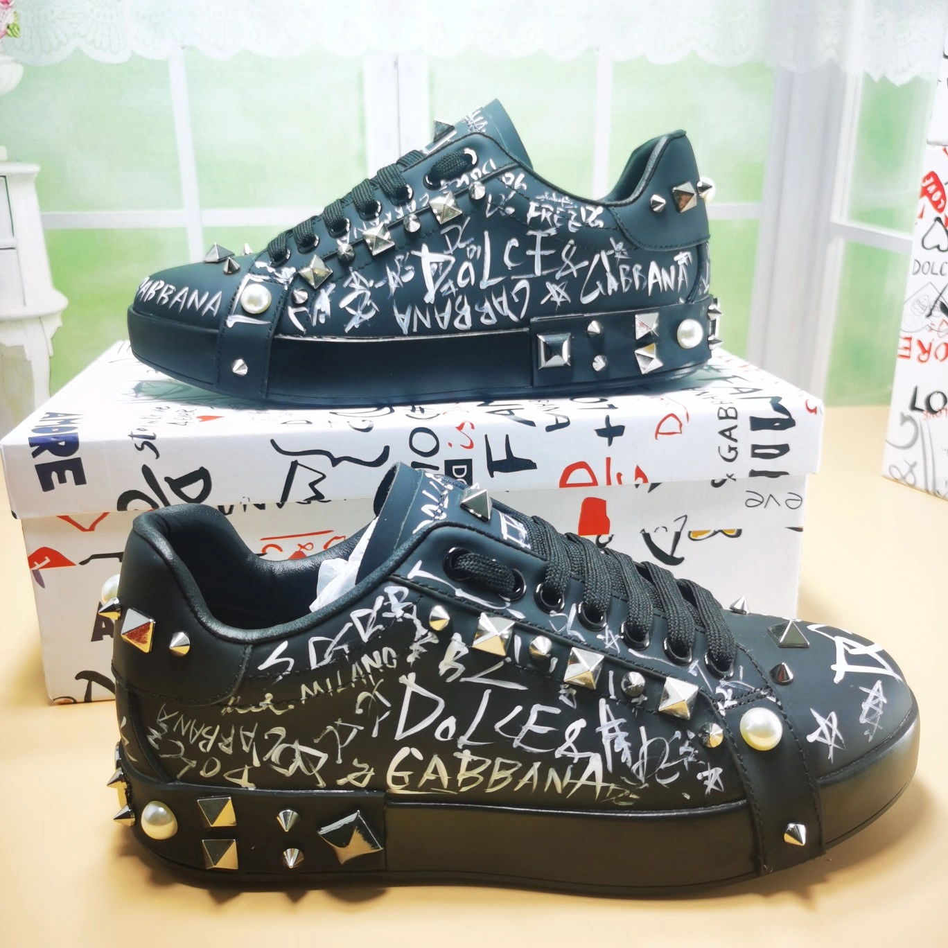 Stylish Men Women D*G LOW Sneaker 20230726- 6045