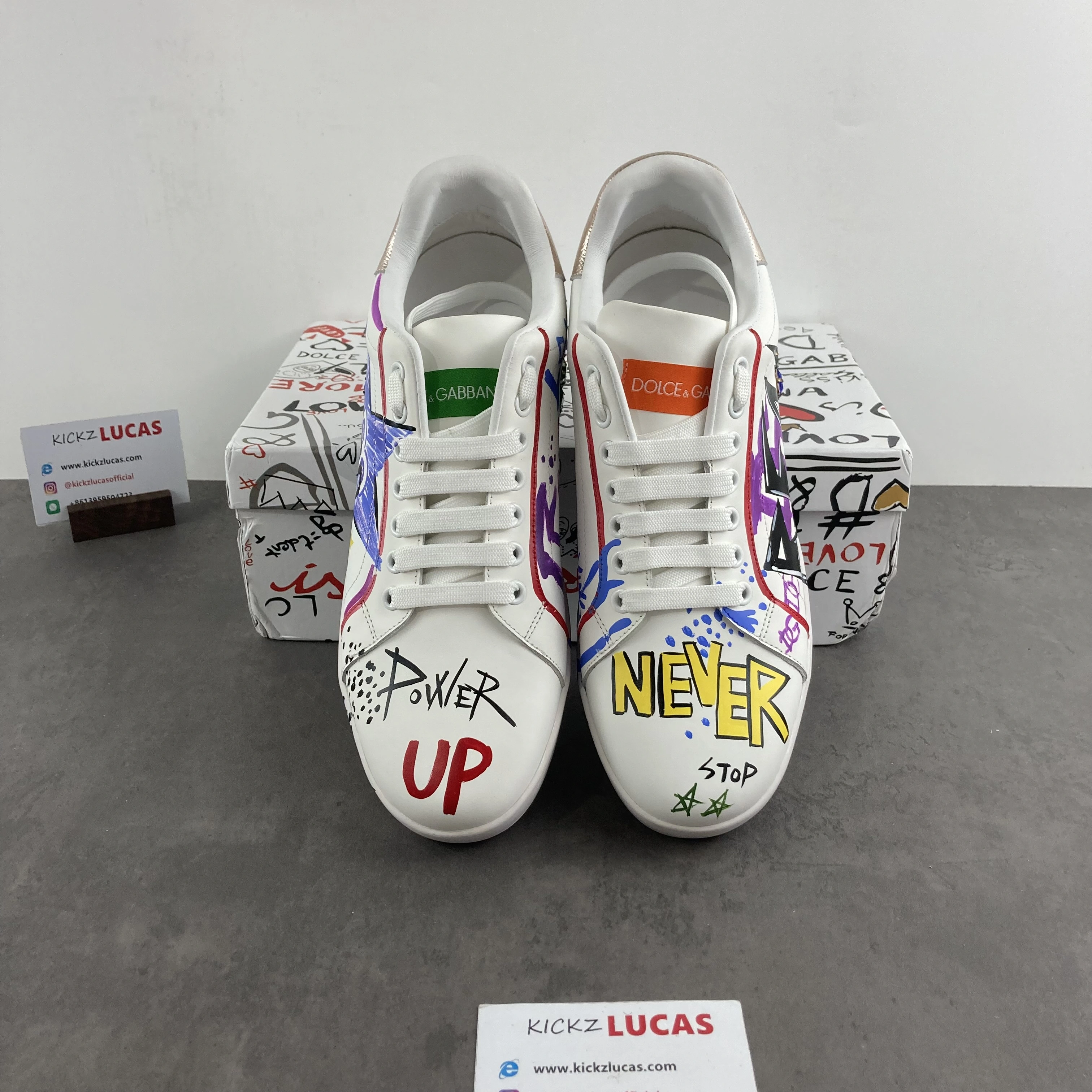 Men Women D*G LOW Sneaker 20230726- Colorful 6039