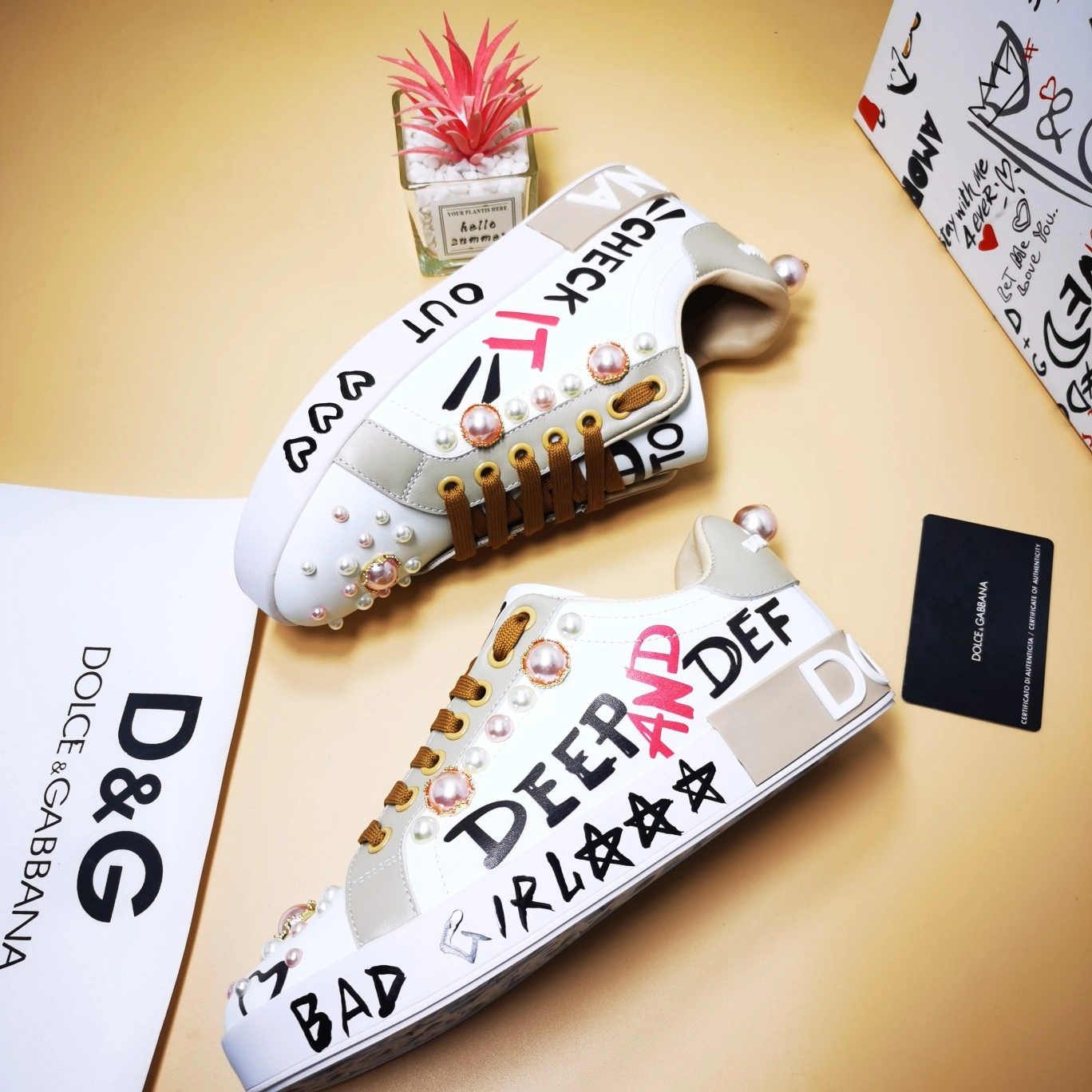 Affordable Men Women D*G LOW Sneaker 20230726- 6040