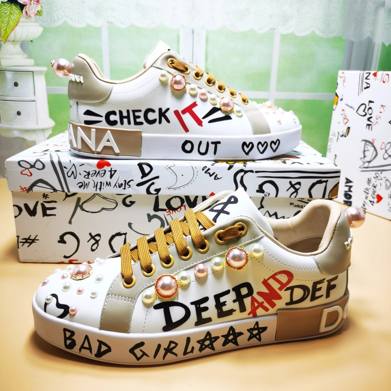 Affordable Men Women D*G LOW Sneaker 20230726- 6040