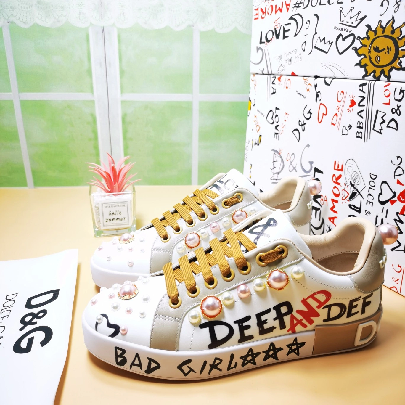 Affordable Men Women D*G LOW Sneaker 20230726- 6040