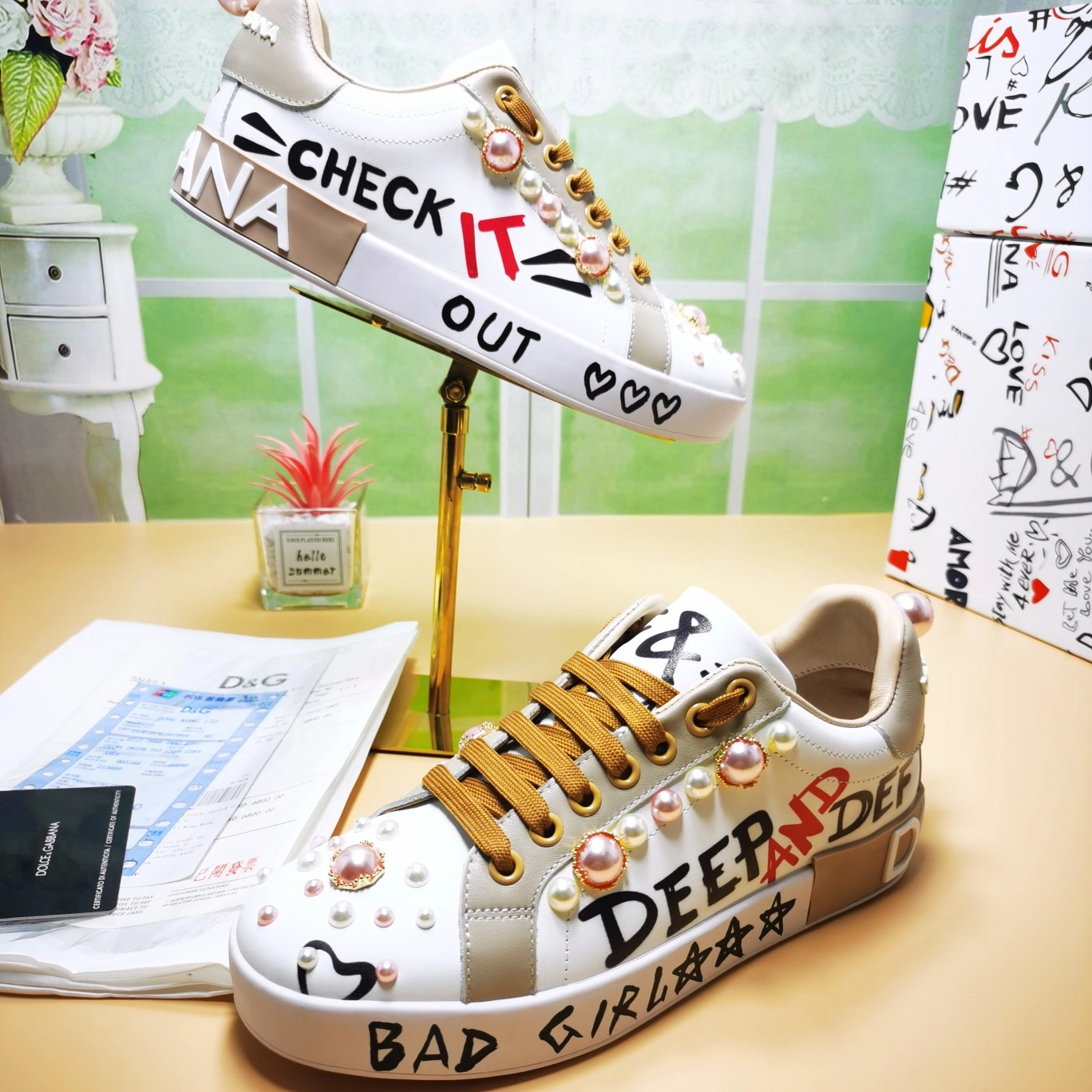 Affordable Men Women D*G LOW Sneaker 20230726- 6040