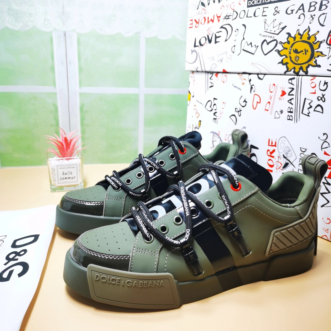AllSeason Men Women D*G LOW Sneaker 20230726- 6038