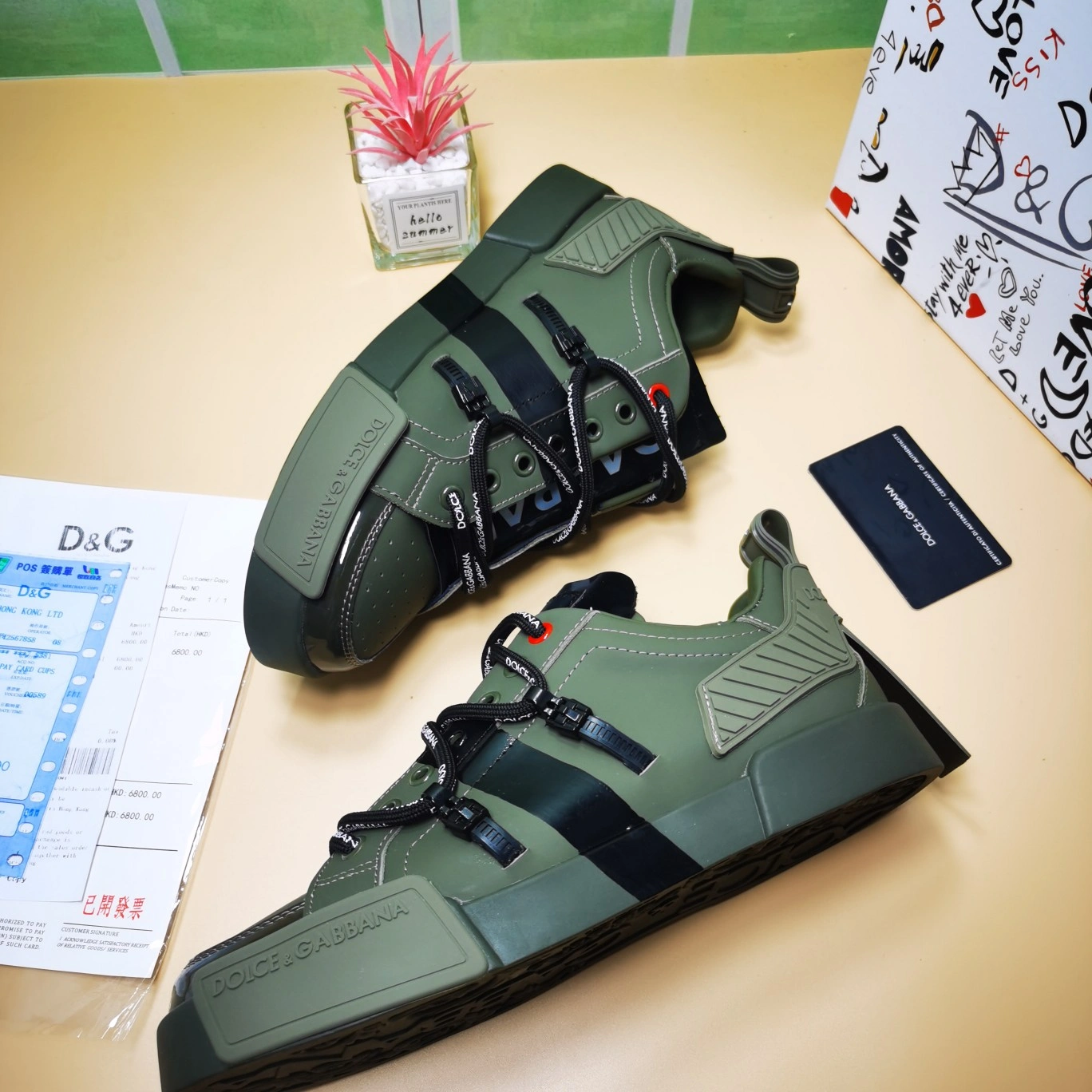 AllSeason Men Women D*G LOW Sneaker 20230726- 6038