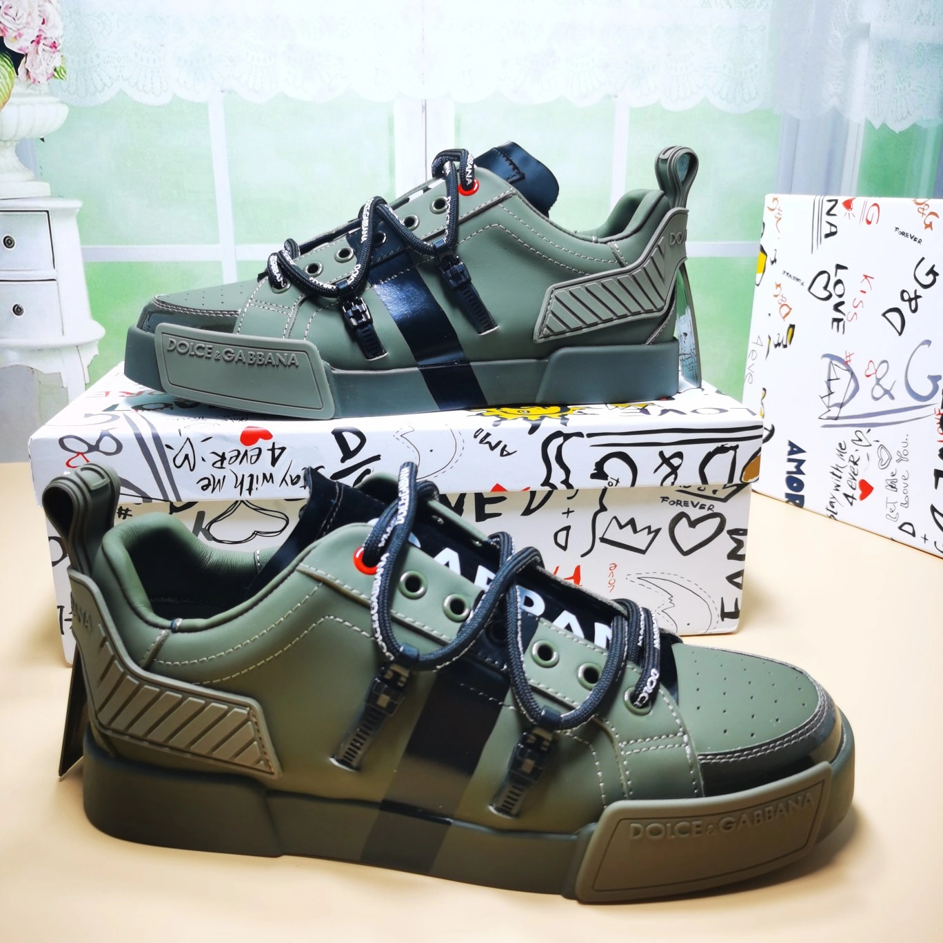 AllSeason Men Women D*G LOW Sneaker 20230726- 6038