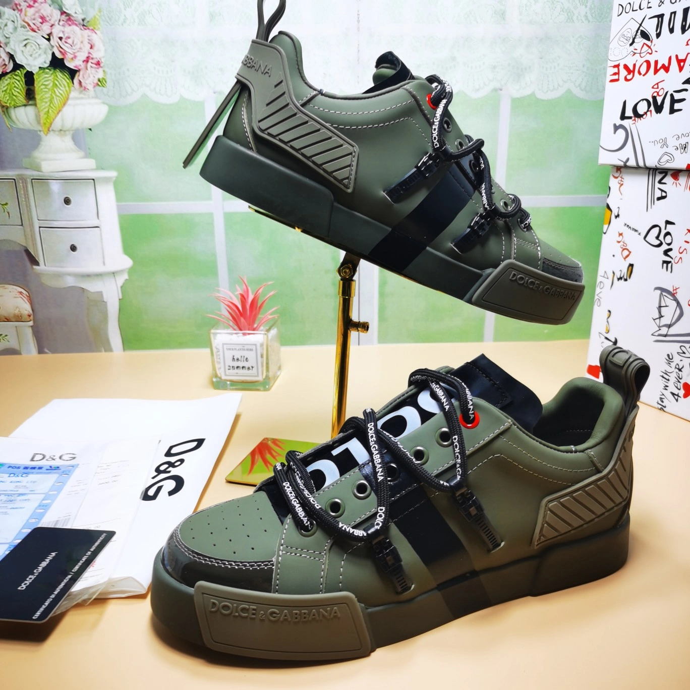 AllSeason Men Women D*G LOW Sneaker 20230726- 6038