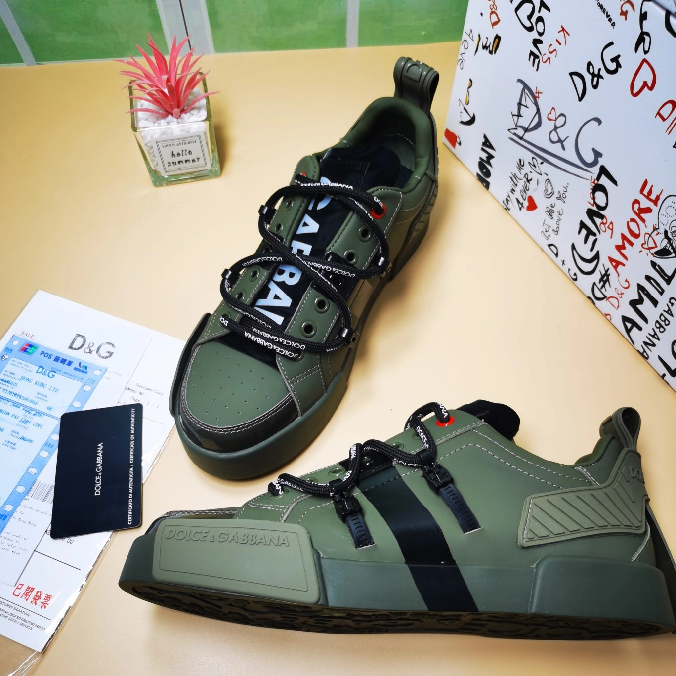 AllSeason Men Women D*G LOW Sneaker 20230726- 6038