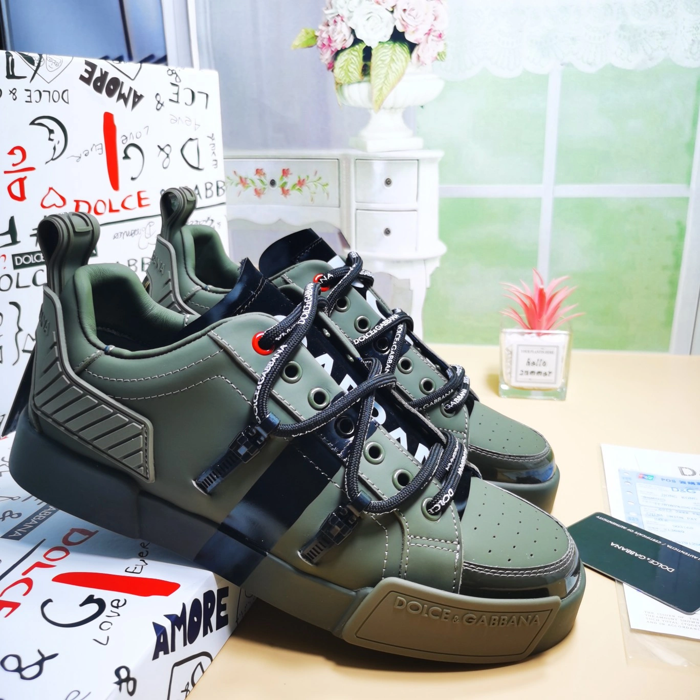 AllSeason Men Women D*G LOW Sneaker 20230726- 6038