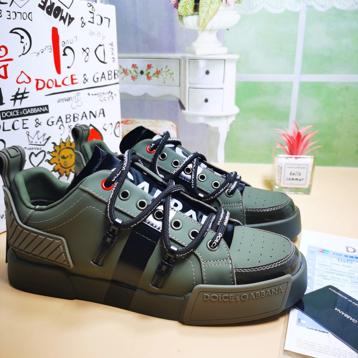 AllSeason Men Women D*G LOW Sneaker 20230726- 6038
