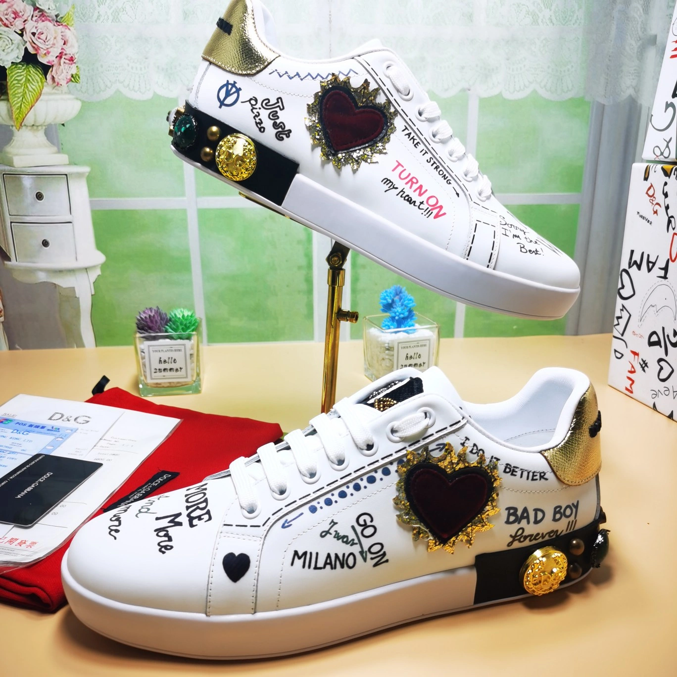 ZipUp Men Women D*G LOW Sneaker 20230726- 6037