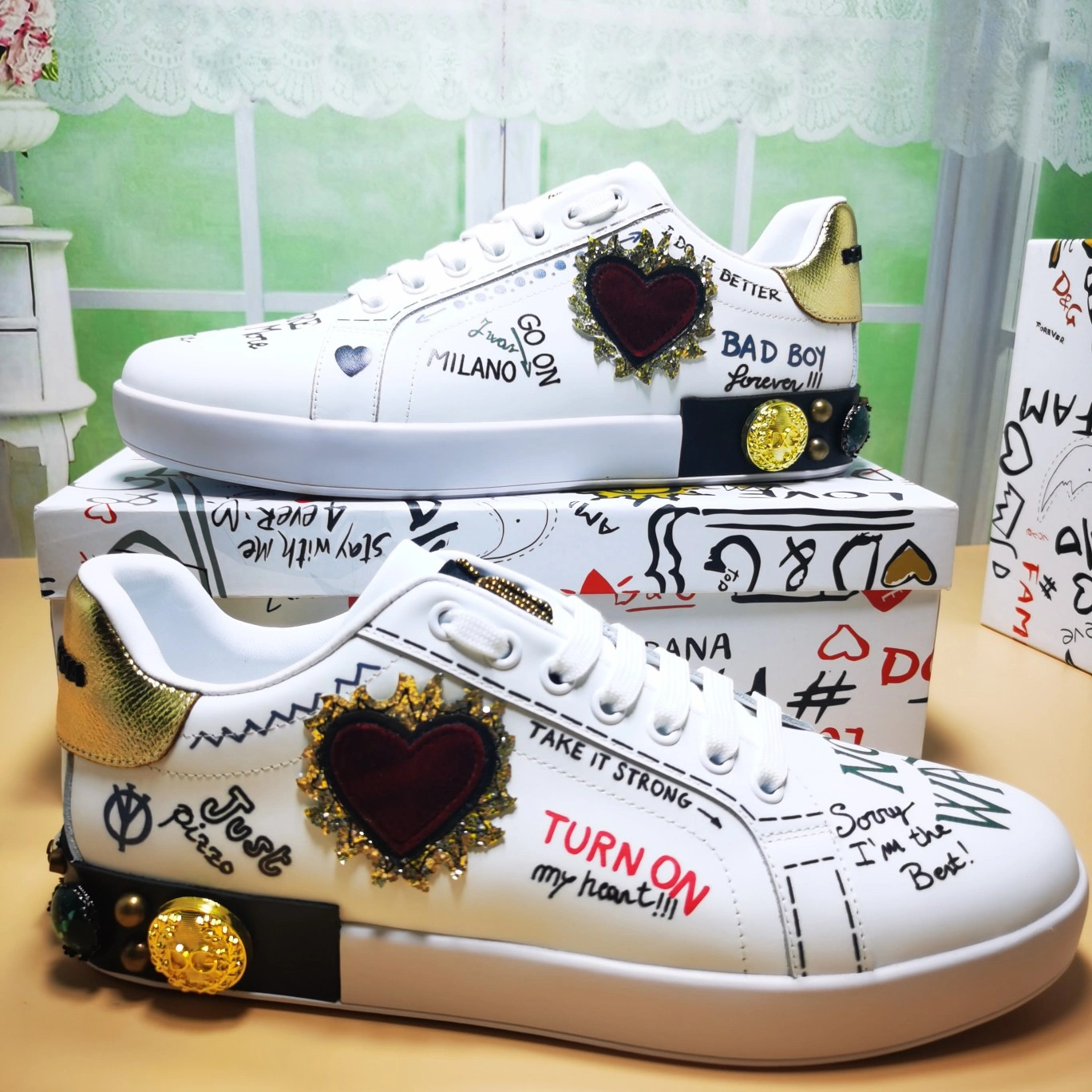ZipUp Men Women D*G LOW Sneaker 20230726- 6037