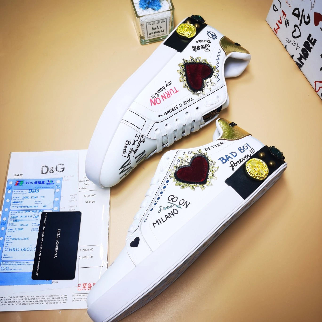 ZipUp Men Women D*G LOW Sneaker 20230726- 6037