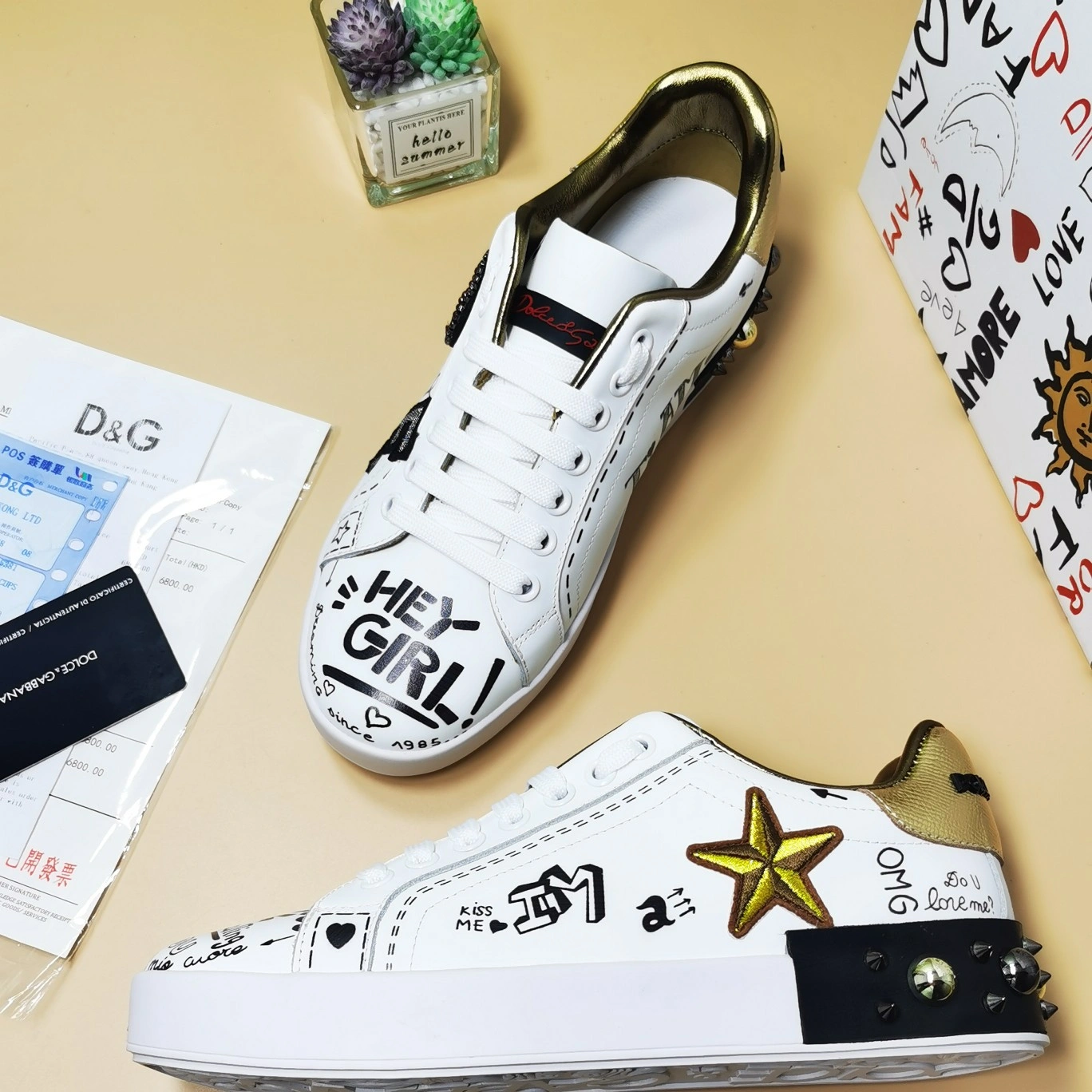 Versatile Men Women D*G LOW Sneaker 20230726- 6036