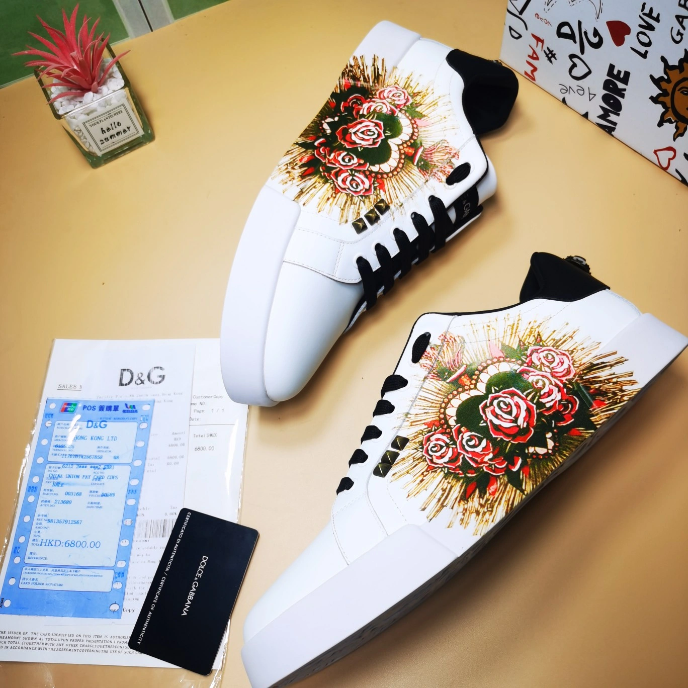 MultiPurpose Men Women D*G LOW Sneaker 20230726- 6034