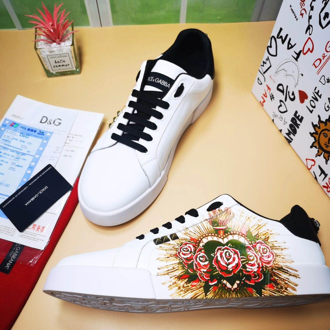 MultiPurpose Men Women D*G LOW Sneaker 20230726- 6034