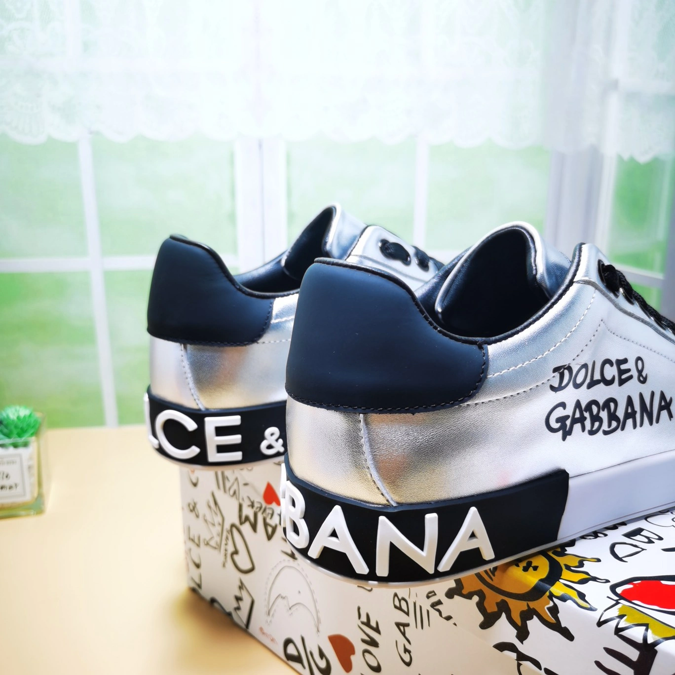 EyeCatching Men Women D*G LOW Sneaker 20230726- 6031