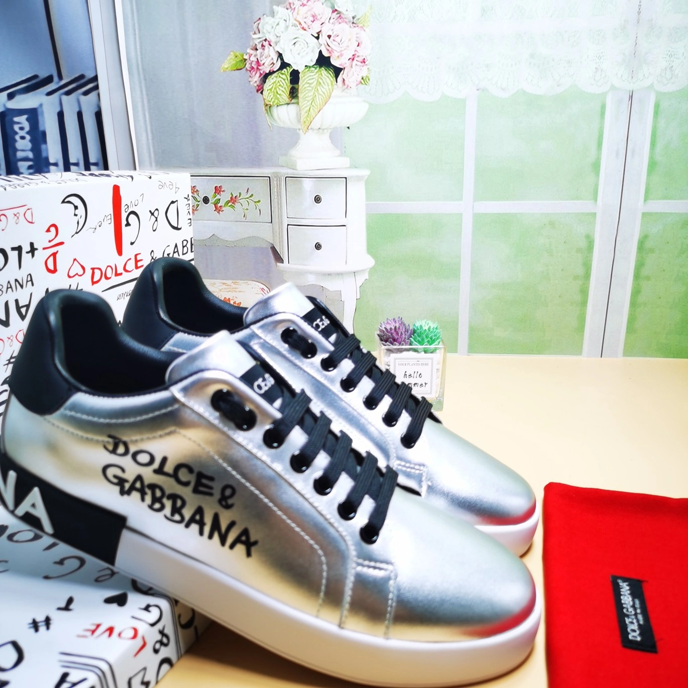 EyeCatching Men Women D*G LOW Sneaker 20230726- 6031