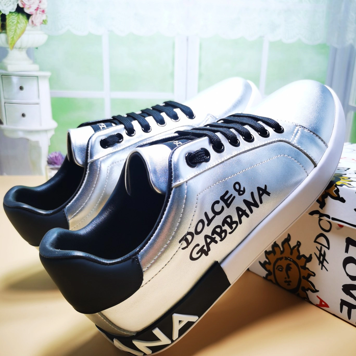 EyeCatching Men Women D*G LOW Sneaker 20230726- 6031