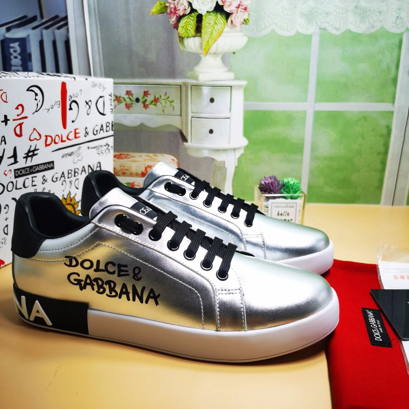 EyeCatching Men Women D*G LOW Sneaker 20230726- 6031