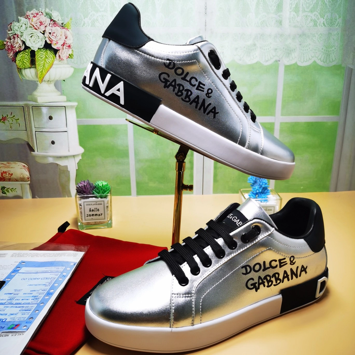 EyeCatching Men Women D*G LOW Sneaker 20230726- 6031