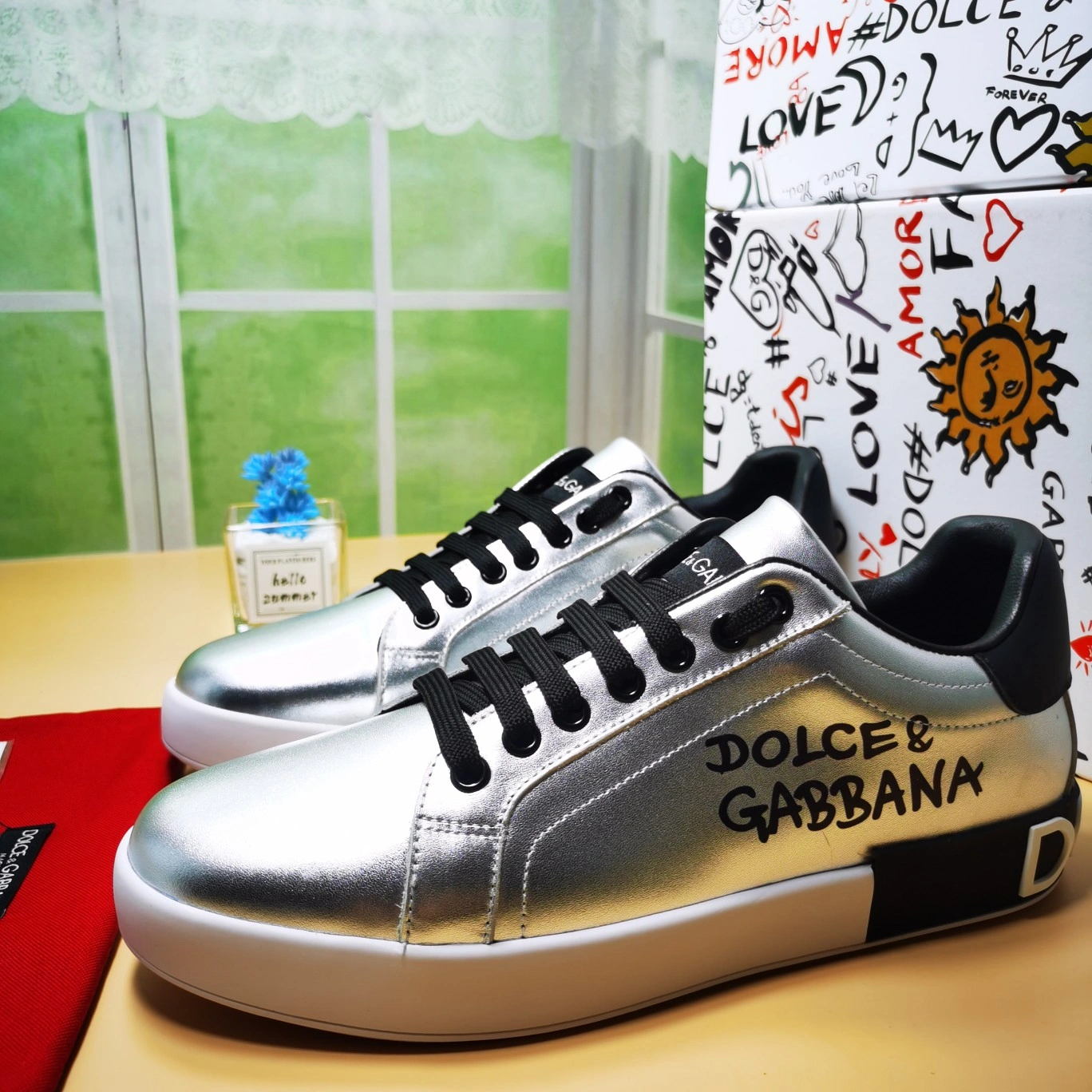 EyeCatching Men Women D*G LOW Sneaker 20230726- 6031