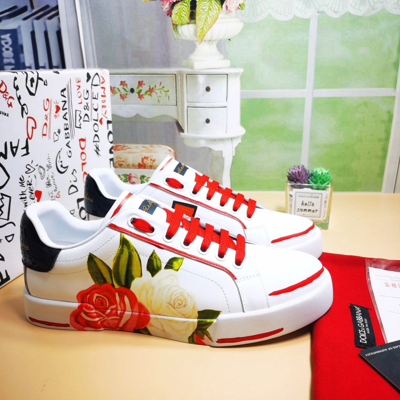 Stretchable Men Women D*G LOW Sneaker 20230726- 6021