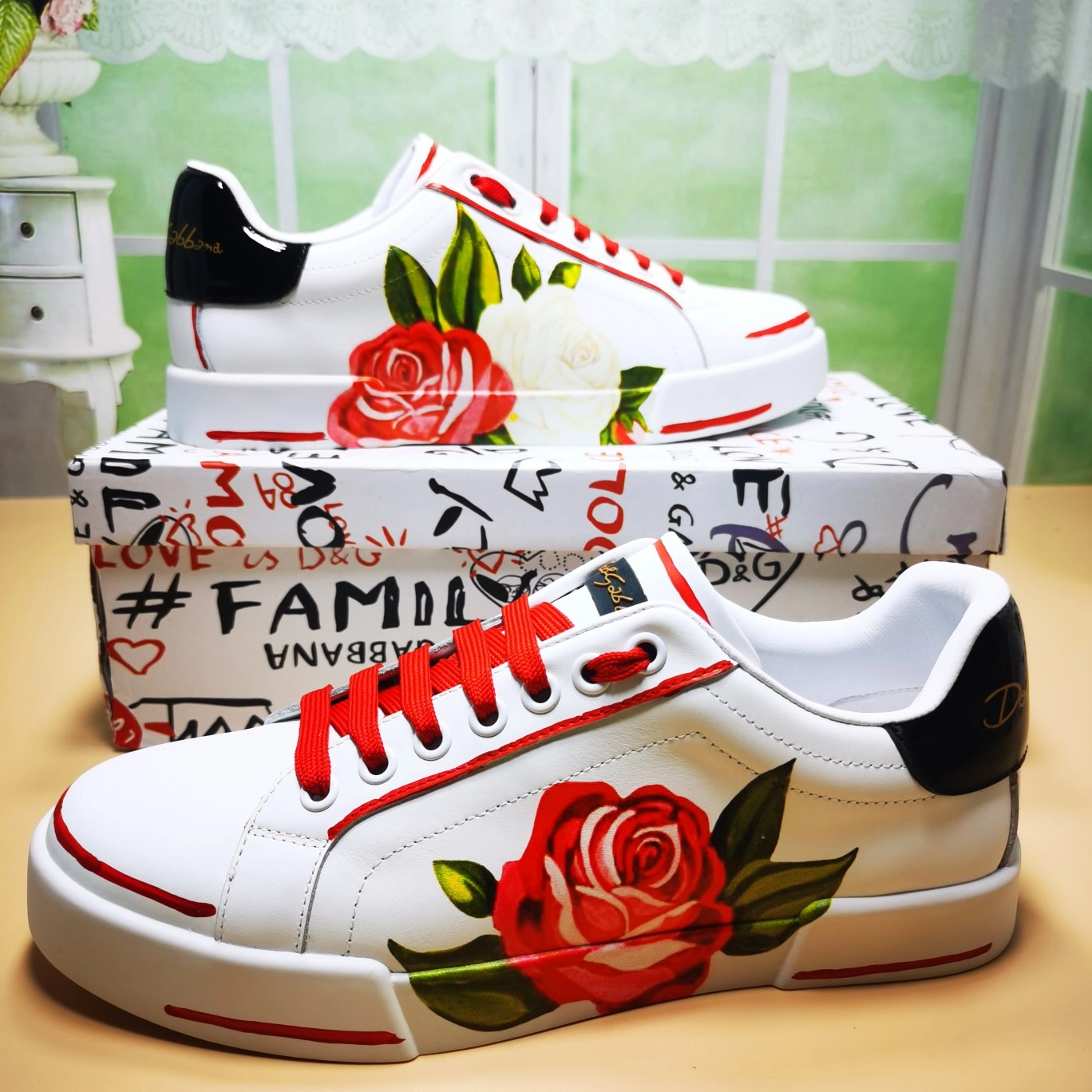 Stretchable Men Women D*G LOW Sneaker 20230726- 6021