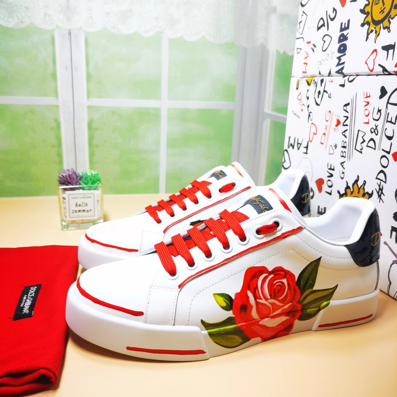 Stretchable Men Women D*G LOW Sneaker 20230726- 6021