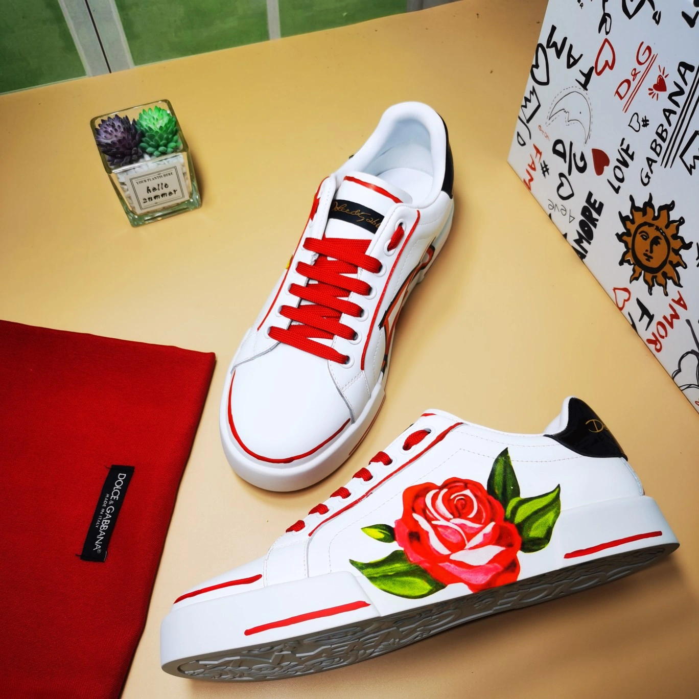 Stretchable Men Women D*G LOW Sneaker 20230726- 6021