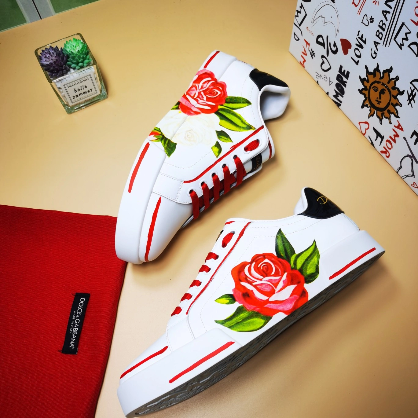Stretchable Men Women D*G LOW Sneaker 20230726- 6021