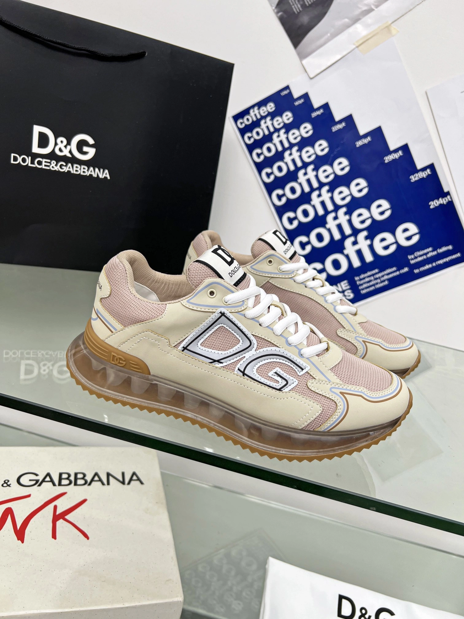 Men Women D*G LOW Sneaker 20230814- Stretchable 5908
