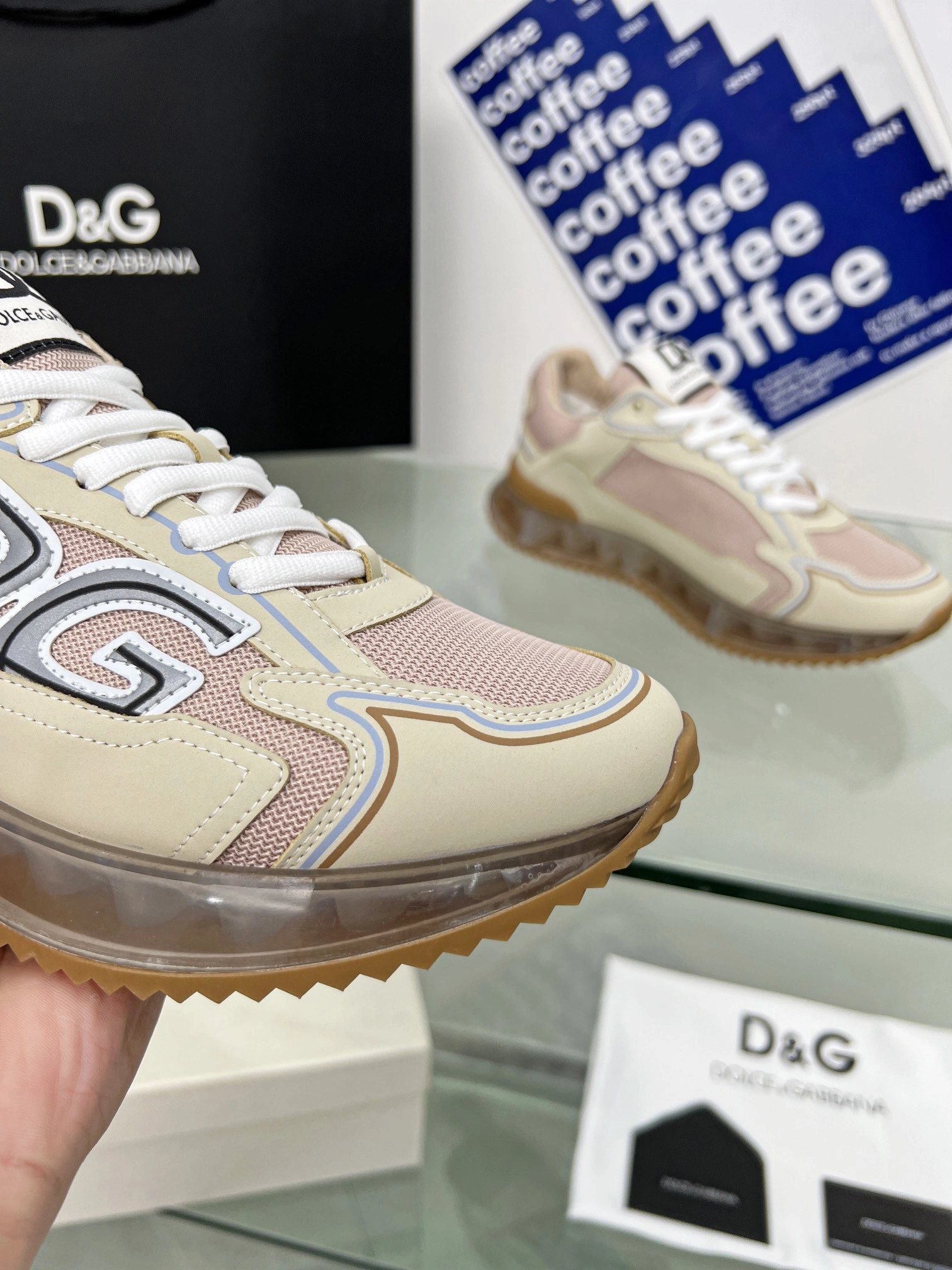 Men Women D*G LOW Sneaker 20230814- Stretchable 5908