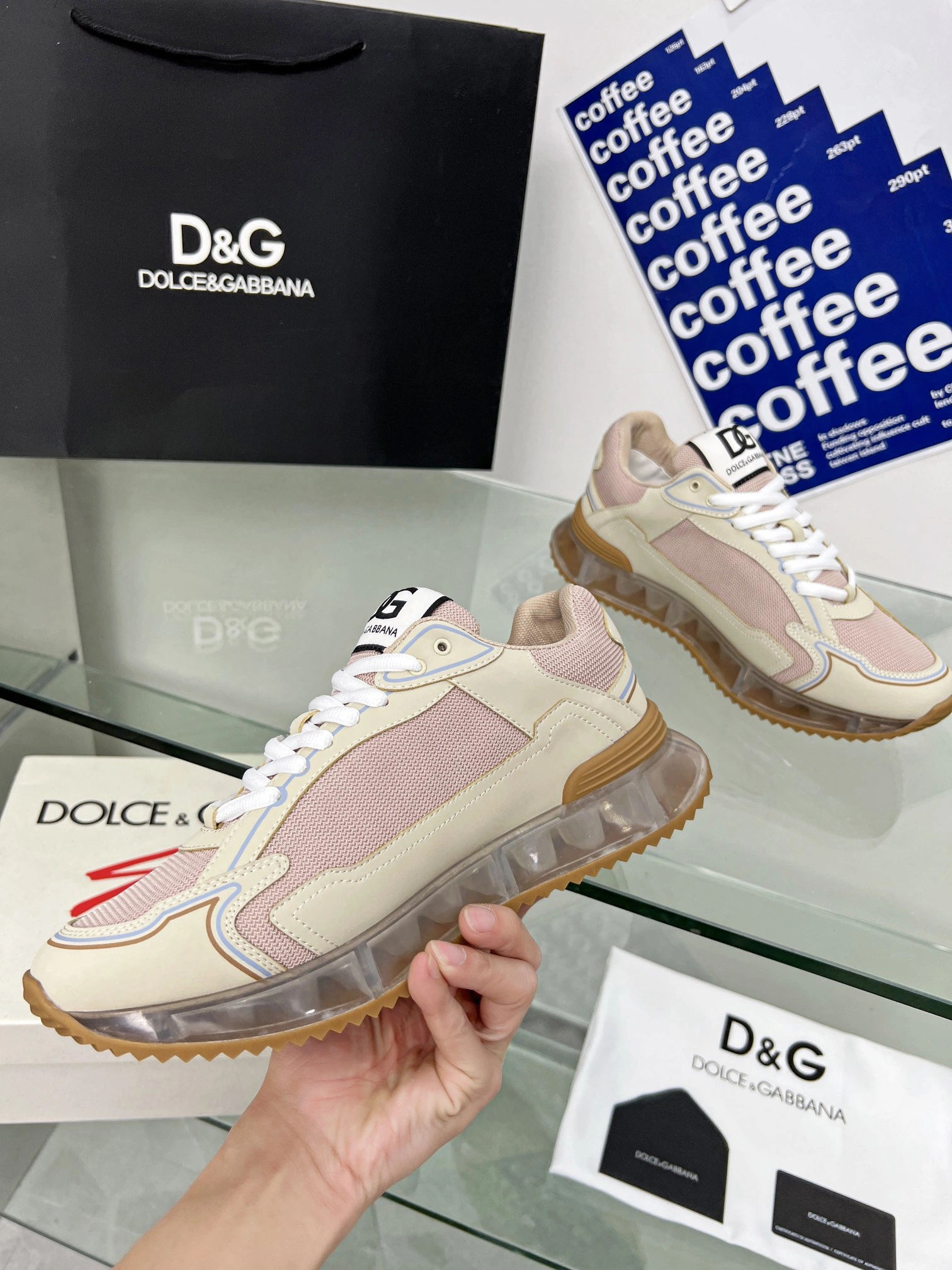 Men Women D*G LOW Sneaker 20230814- Stretchable 5908