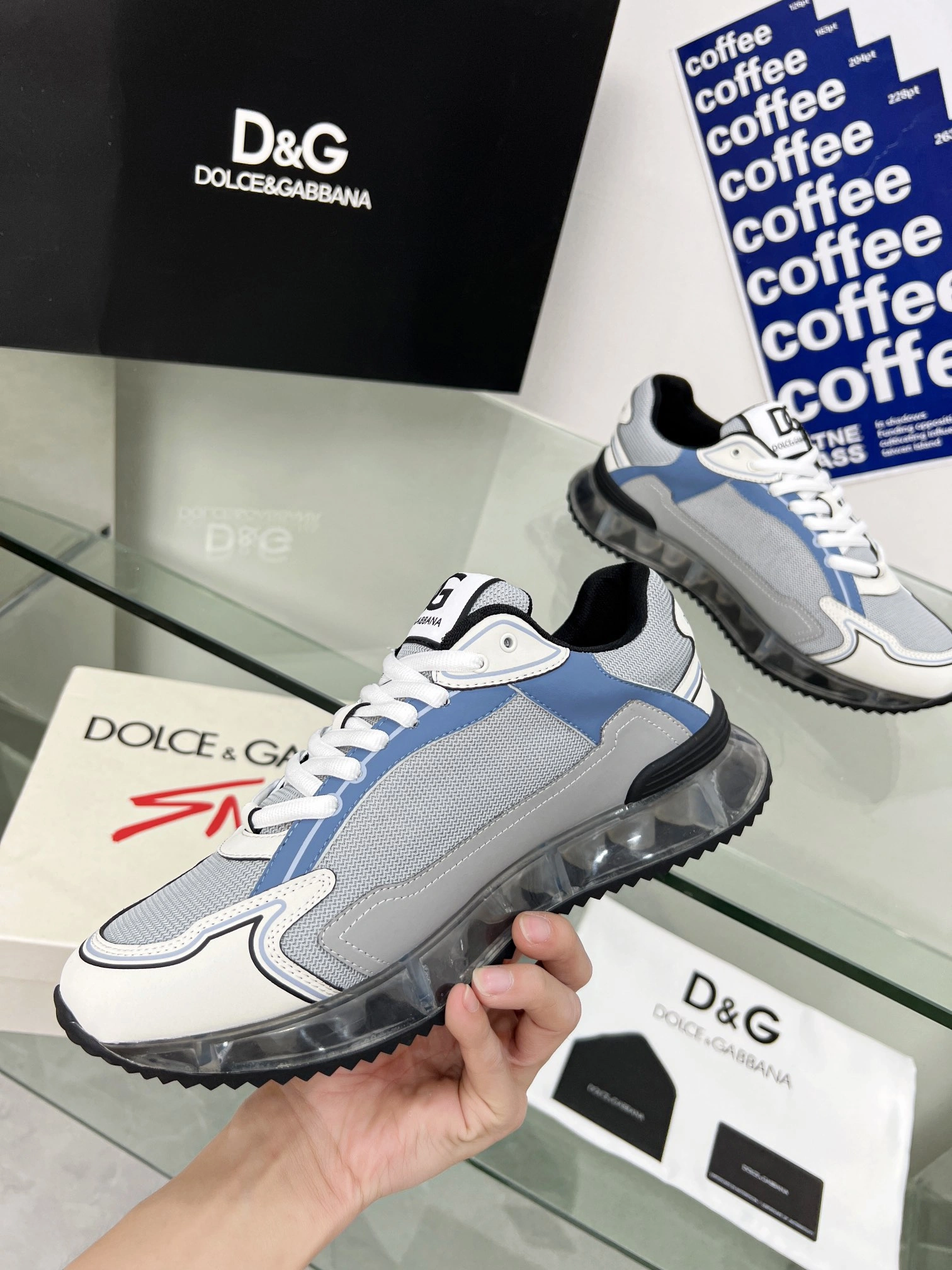 Men Women D*G LOW Sneaker 20230814- Stretchable 5906