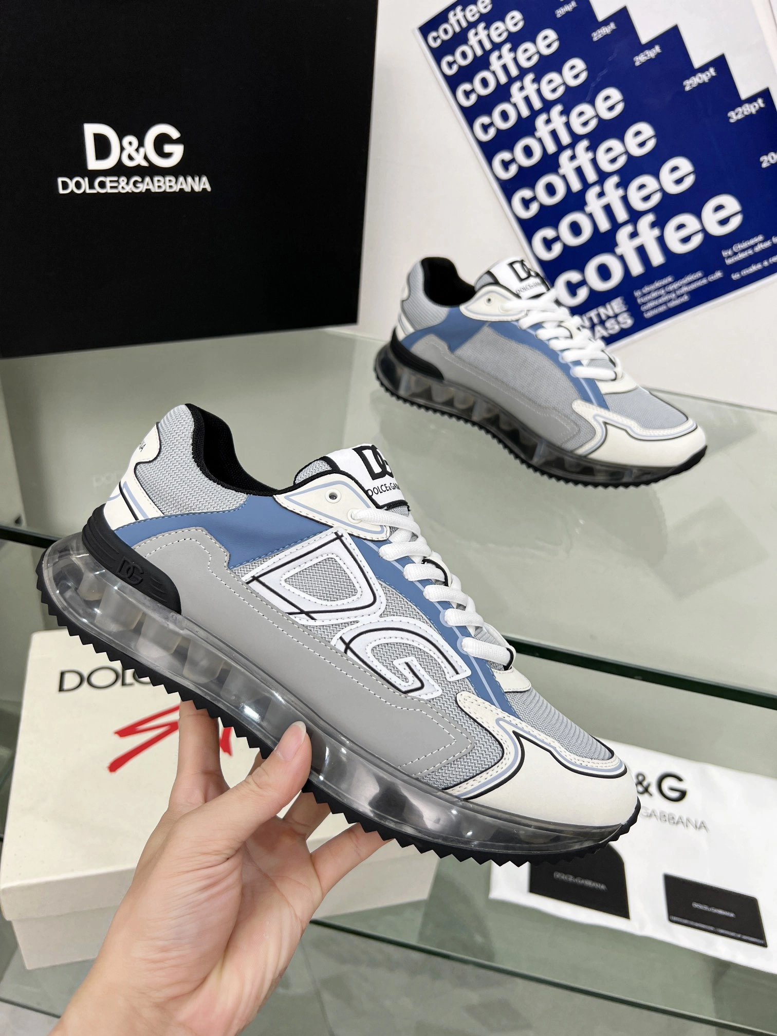 Men Women D*G LOW Sneaker 20230814- Stretchable 5906
