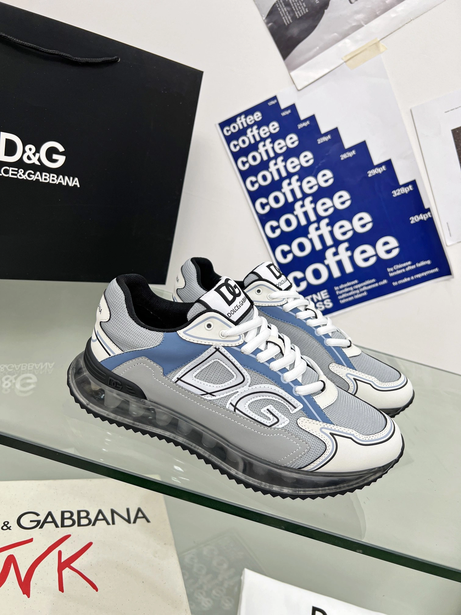 Men Women D*G LOW Sneaker 20230814- Stretchable 5906